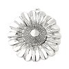 Tibetan Style Alloy Big Pendants TIBEP-F077-01A-1