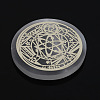 Natural Selenite Coaster PW-WG2B0B2-13-1