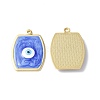 Brass Enamel Pendants KK-G449-01G-07-1