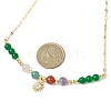 Natural & Dyed Malaysia Jade Beaded Necklaces for Women NJEW-JN04802-3