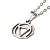 Non-Tarnish Stainless Steel Pendants Necklaces NJEW-K267-01H-P-1