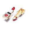 Lipstick with Heart Enamel Pin JEWB-N007-063-3