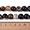 Natural Striped Agate/Banded Agate Beads G-Q606-42B-C01-5
