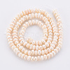 Natural Cultured Freshwater Pearl Beads Strands PEAR-N010-005-3