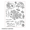 Flower Clear Silicone Stamps PW-WG23CDB-01-2