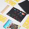  DIY Scratchbook Scratch Stickers Notebook Sets DIY-NB0002-03-5