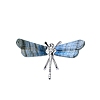 Natural Labradorite Dragonfly Home Desktop Decoration PW-WG3FC4B-01-1