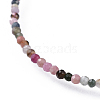 Natural Tourmaline Bead Bracelets BJEW-JB04555-06-2