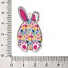 Easter Printed Transparent Acrylic Pendants MACR-P042-A05-3