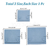 3Pcs 3 Styles Microfiber Flip Jewelry Bags ABAG-AR0001-06B-2