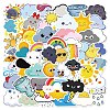 50Pcs Weather Theme PVC Self-Adhesive Cartoon Stickers STIC-PW0018-03-2