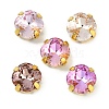 Brass Glass Rhinestone Sew on Rhinestones RGLA-B004-05A-G-1