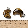 Natural Tiger Eye Pendants G-H035-01P-01-3