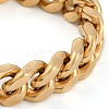 304 Stainless Steel Cuban Link Chain Bracelets for Men BJEW-B102-05G-3