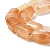 Natural Orange Botswana Agate Beads Strands G-N327-06-31-4