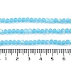 Transparent Glass Beads Strands X-EGLA-A044-T8mm-MB08-5