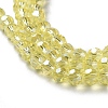 Electroplate Glass Bead Strands LS-EGLA-R015-4mm-26-2