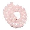 Natural Madagascar Rose Quartz Beads Strands G-B167-A05-10mm-3
