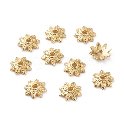 Alloy Bead Caps X-PALLOY-A067-04G-1
