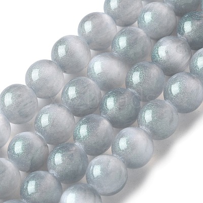Natural Selenite Beads Strands G-C142-01B-13-1
