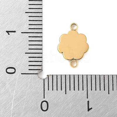 304 Stainless Steel Connector Charms STAS-Q351-03G-B-1