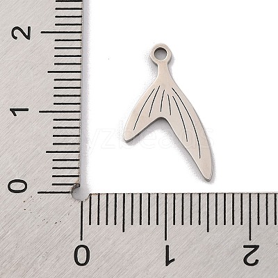 Non-Tarnish 201 Stainless Steel Pendants STAS-U016-08P-01-1