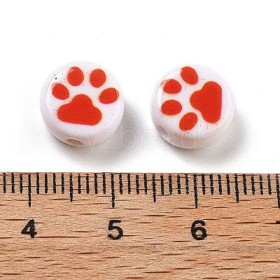 Opaque Acrylic Beads OACR-D282-03A-1