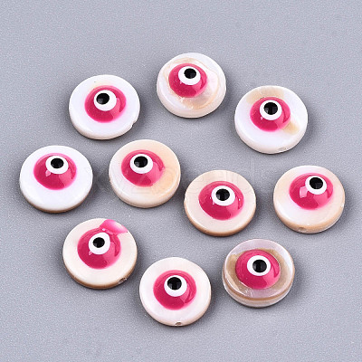 Natural Freshwater Shell Beads SHEL-T018-10C-1