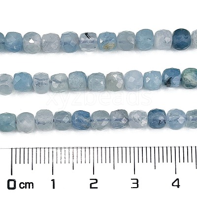 Natural Aquamarine Beads Strands G-L587-C02-01-1
