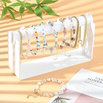 Organic Glass Bracelet Displays BDIS-N004-01-1