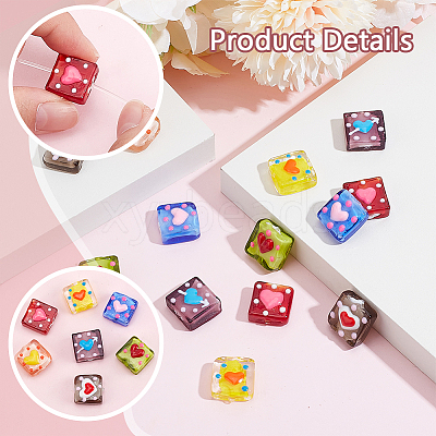 Handmade Lampwork Beads LAMP-PH0001-32A-1