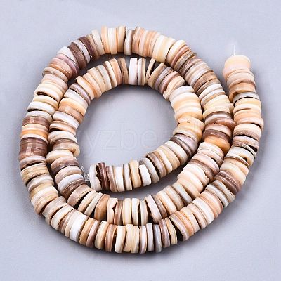 Natural Freshwater Shell Beads Strands SHEL-N026-94B-01-1