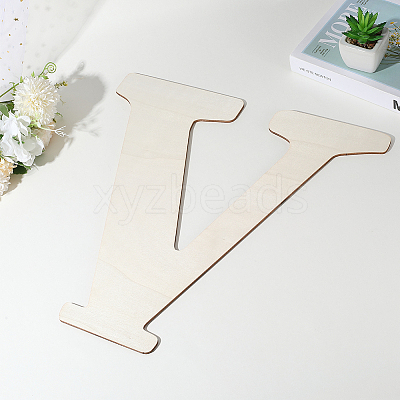 Letter Unfinished MDF Sheets WOOD-WH20012-008V-1