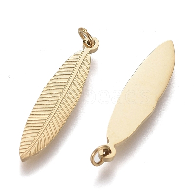 Ion Plating(IP) 304 Stainless Steel Pendants X-STAS-I164-044G-1