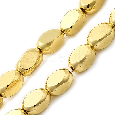 Electroplate Glass Beads Strands EGLA-F166-02A-1