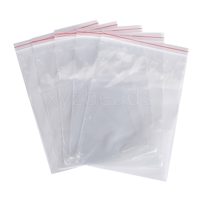 Plastic Resealable Packaging Bags OPP-Q002-16x24cm-1