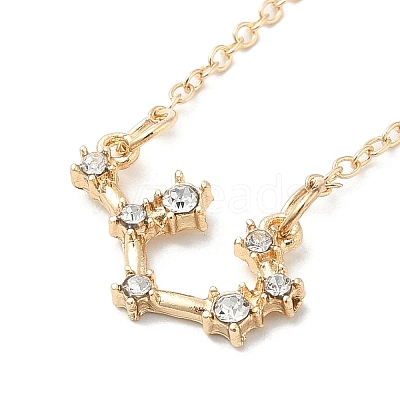 3Pcs Alloy Rhinestones Anklets LS-AJEW-S083-01G-01-1