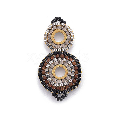 MIYUKI & TOHO Handmade Japanese Seed Beads Links SEED-A027-G05-1