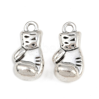 Tibetan Style Alloy Pendants TIBE-B003-23AS-01-1