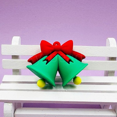 Christmas PVC Plastic Pendants KY-D018-01A-1