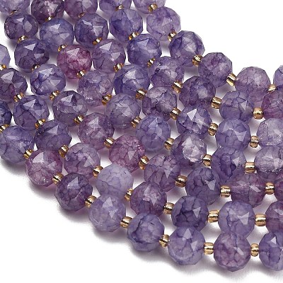 Dyed Imitation Jade Glass Beads Strands GL-Z001-02A-08-1