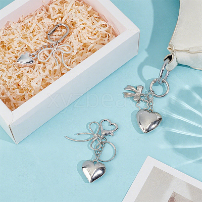 3Pcs 3 Styles Alloy Keychains KEYC-PH0002-36-1