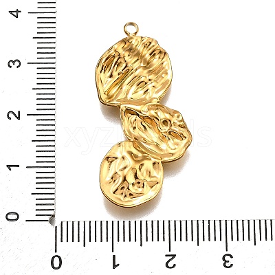 304 Stainless Steel Pendants STAS-M116-21G-1
