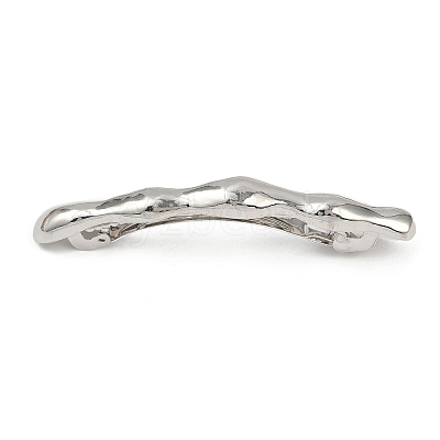 Alloy with Iron Clip Hair Barrettes PHAR-G014-02A-P-1