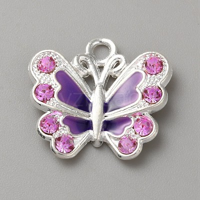 Alloy Rhinestone Pendants LS-FIND-WH0148-234G-1