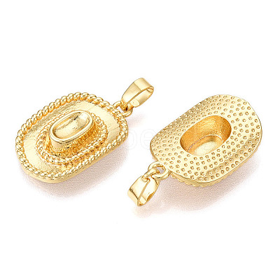 Brass Pendants KK-N254-244G-1