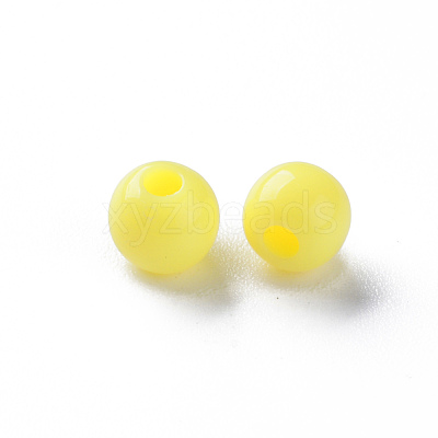 Opaque Acrylic Beads MACR-S370-C6mm-A10-1