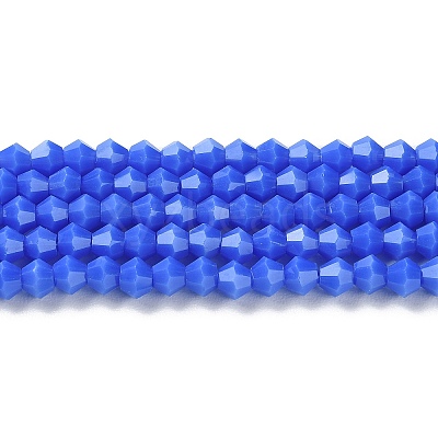 Opaque Solid Color Imitation Jade Glass Beads Strands LS-GLAA-F029-P4mm-11-1