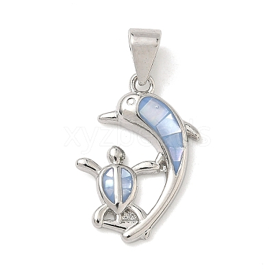 Brass Enamel Pendants KK-H534-01A-P01-1