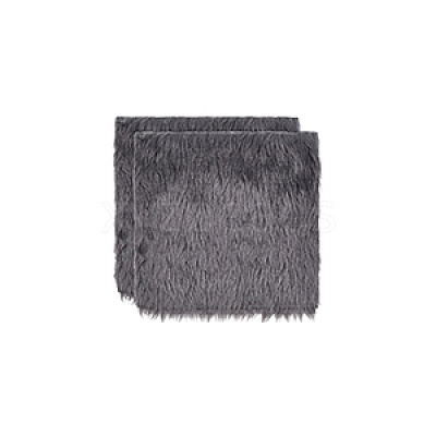 Faux Rabbit Fur Polyester Fabric DIY-WH0504-258E-1